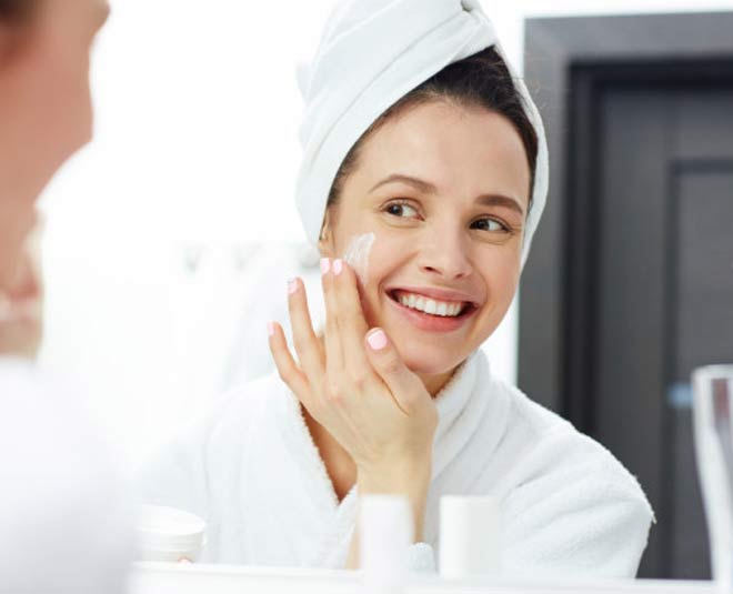 dry skin make up moisturise before shower 