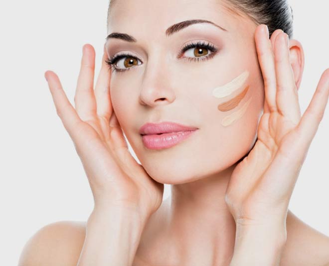 dry skin make up oil in foundation 