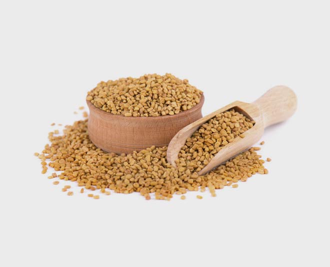 fenugreek seeds inside 