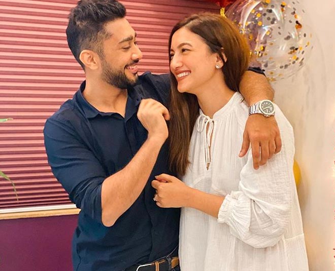 gauhar khan engagement