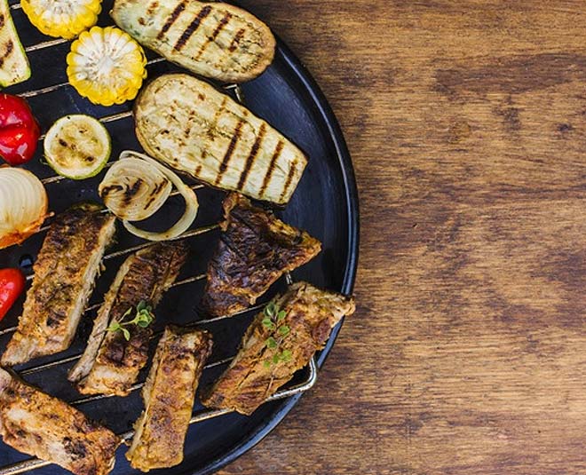 grilled vegetablesinside 