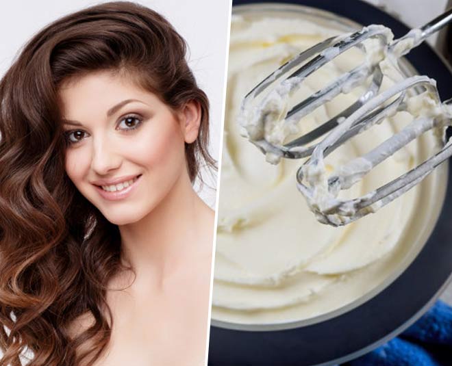 healthy hair with butter