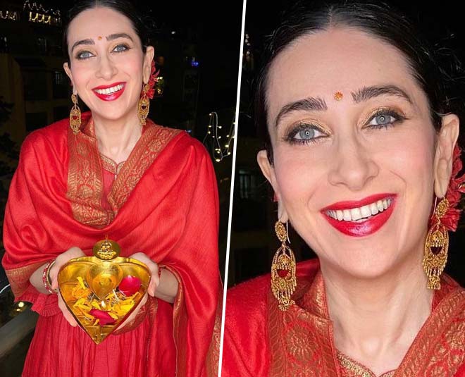करिश्मा कपूर karishma diwali look inside