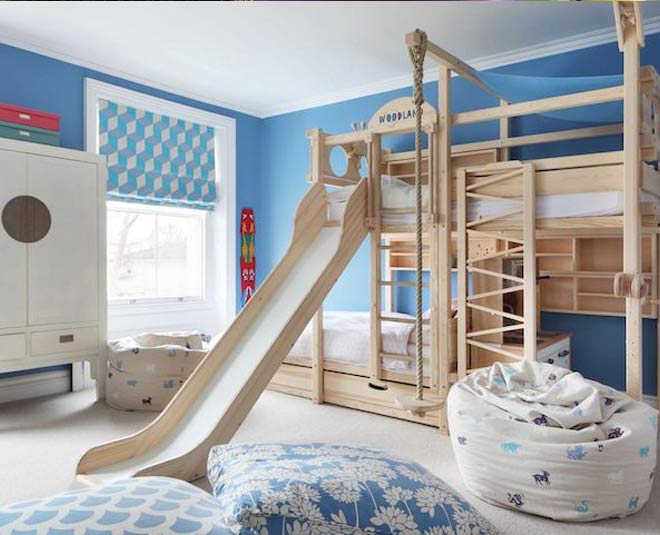 kids room slides and swings ideas