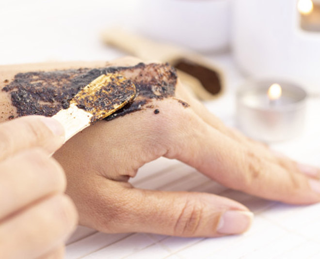 kirti kulhari body scrub inside 