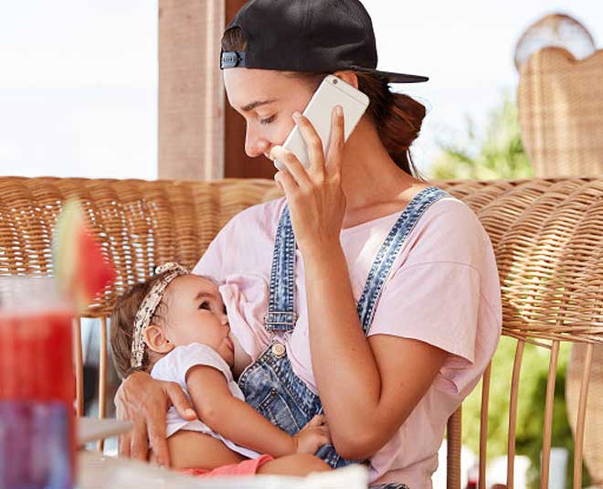 laidback nursing position