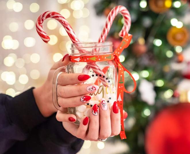 manicure hands inside 