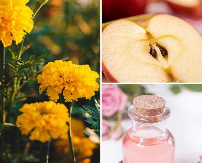 marie gold apple rosewater