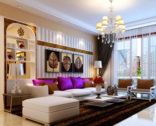 mind while decorating living room in diwali inside 