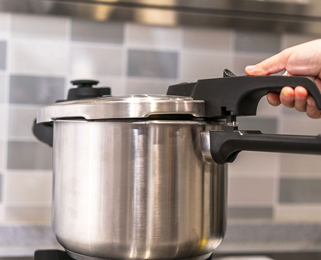 pressure cooker inside