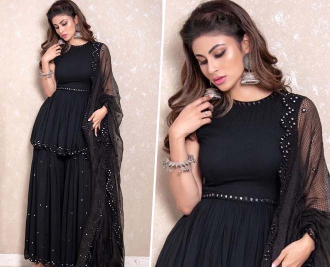 sharara with net dupata