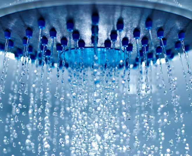 shower heads inside 