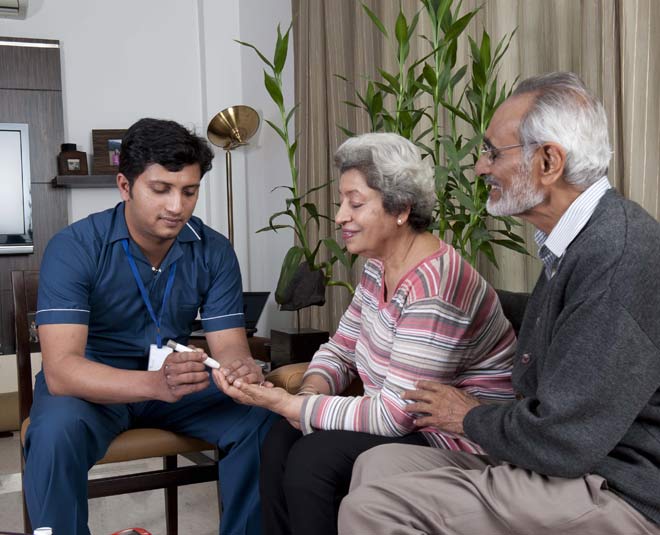 take care of elderly people during winter inside 