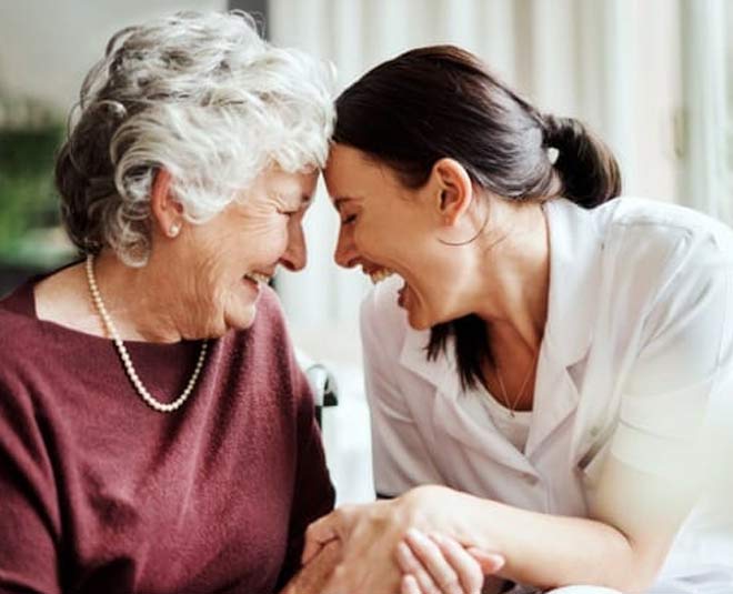 take care of elderly people during winter inside 