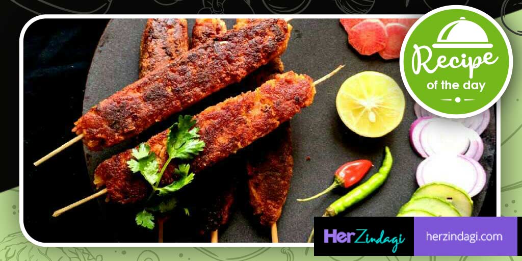Make Tasty Vegetarian Seekh Kebabs With This Recipe, Serve During Snack