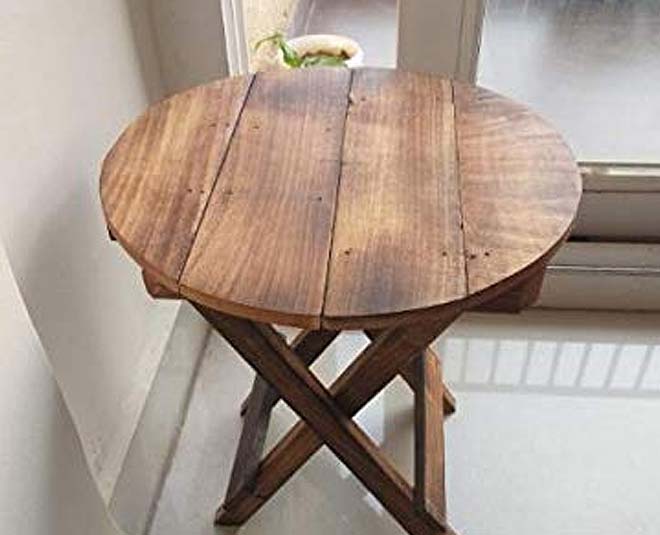 wodden table decoration