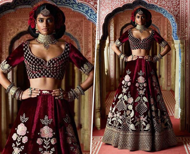 Check Out These Amazing 6 Designer Bridal Lehengas By Sabyasachi ...