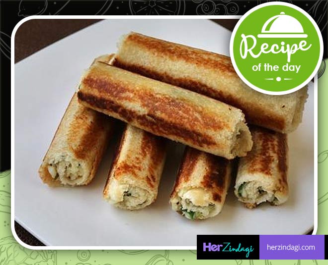 Brown Bread Paneer Roll Recipe For All Those Who Have Craving For