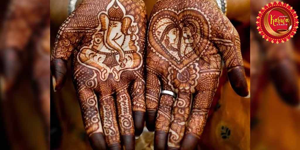 Karva Chauth Quirky Ways In Which You Can Add Your Husband S Name To Your Mehndi
