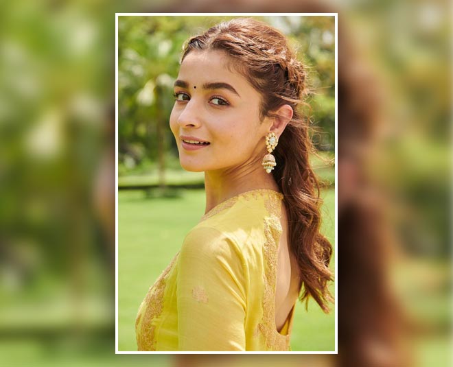 alia bhatt yellow lehenga