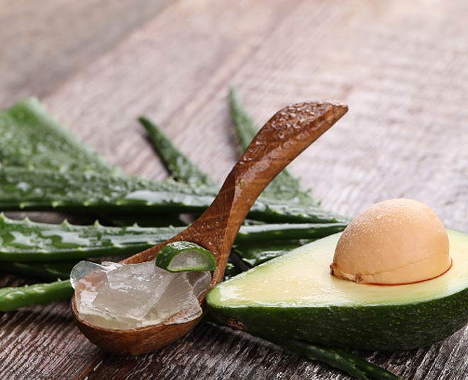 avocado and aloevera gel inside 