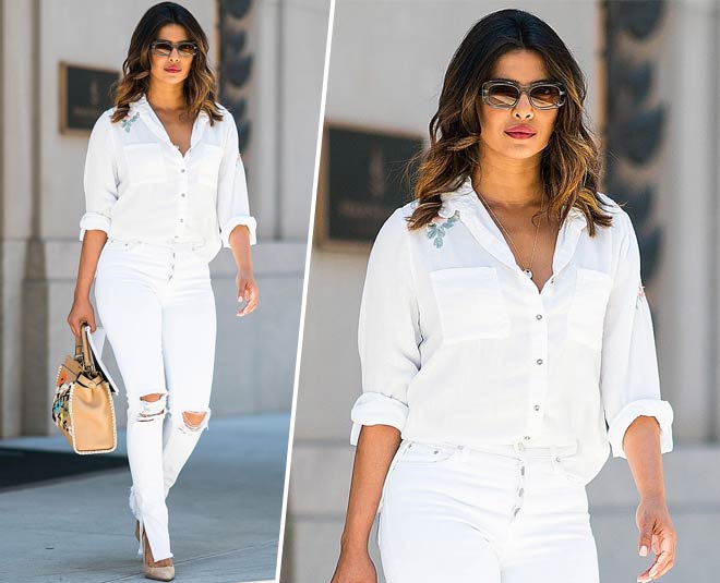 Here Is Your Guide To Carrying White Jeans Like Bollywood Divas