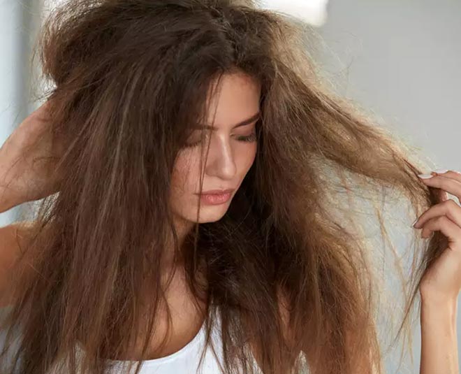 diy pack for frizzy hair