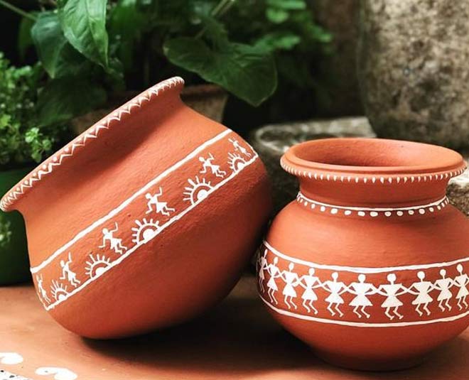 earthen pot painting