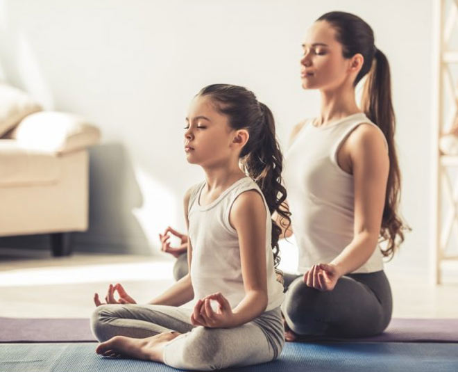 fun and active yoga pose for kids inside