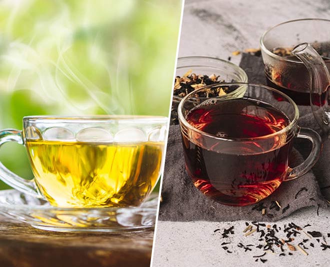 green tea or black tea ()