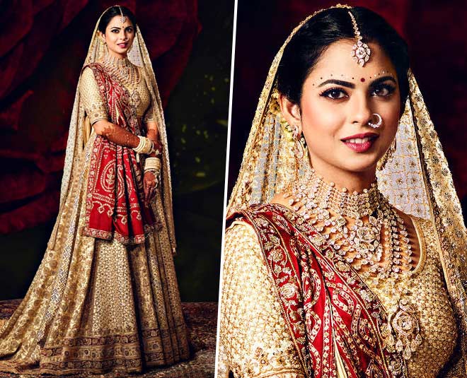 Isha Ambani, Anushka Sharma Or Deepika Padukone? Who Wore The Most  Expensive Lehenga | HerZindagi