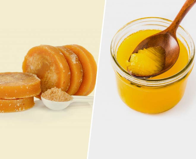 Jaggery and Ghee Benefits for Skin and Health by Nutritionist Rujuta Diwekar