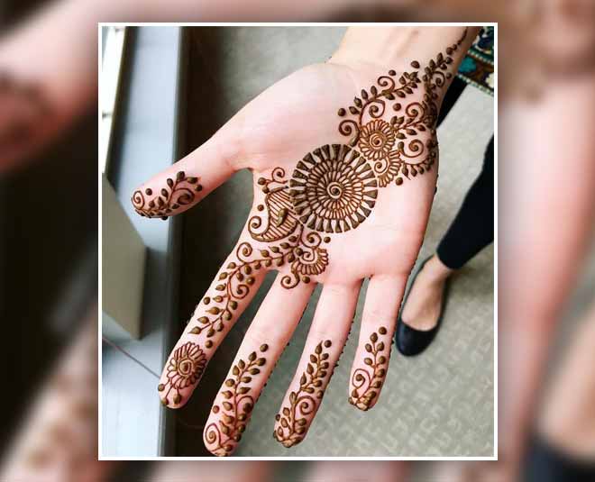 karwa chauth mehndi design image