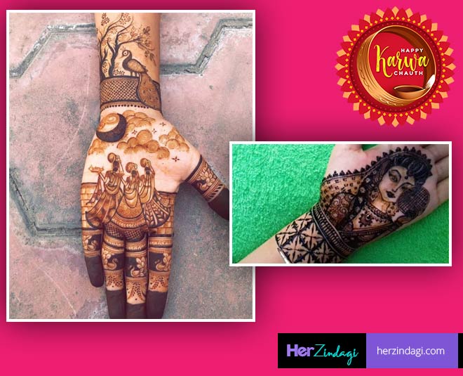 Karwa Chauth Mehndi Designs Archives - Beauty services at Home