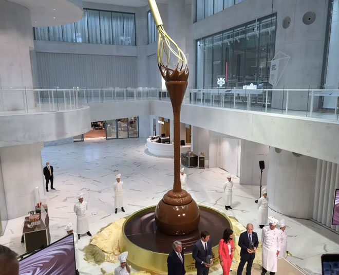 largest chocolate museum in switzerland inside