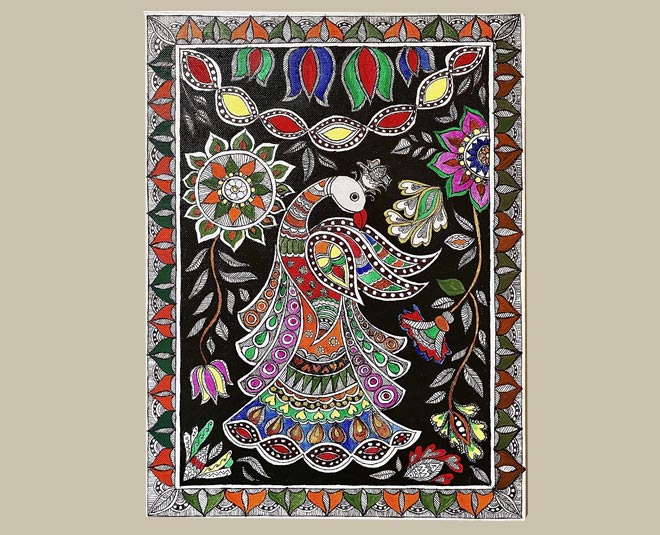 make in india diwali gifts madhubani panting inside 