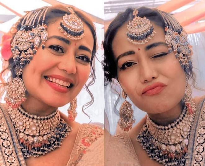 Millennial Bridal Goals 2020: Newly Married Neha Kakkar's Lehengas To  Jewellery You Might Want To Invest In | HerZindagi