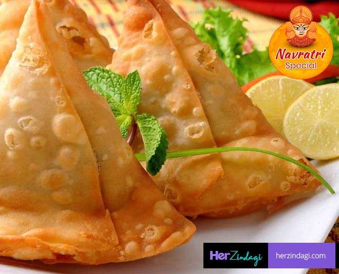 Navratri Special Make Singhaare Ke Samose For Snacks Or Serve Guests