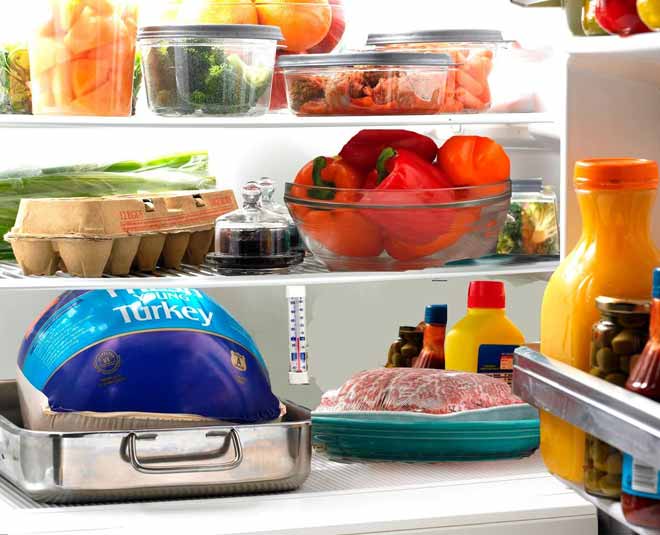 stale food is safe in the refrigerator inside