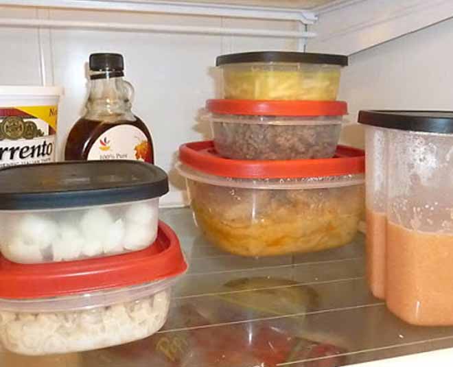 stale food is safe in the refrigerator inside