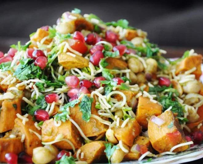 sweetpotato chaat recipe