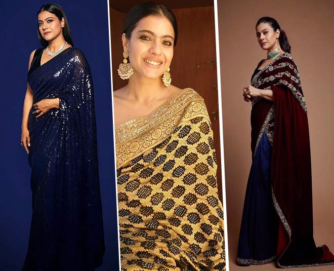  saree from  kajol  closet