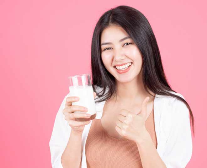 a glass of milk for health inside