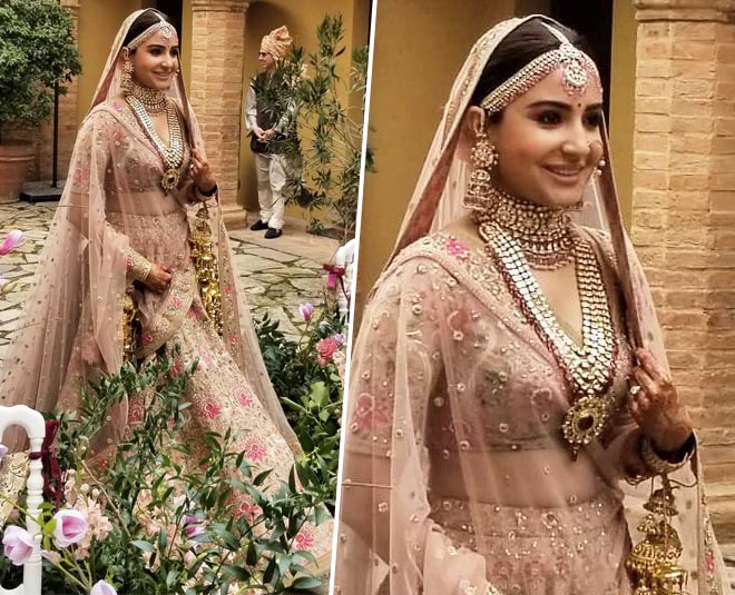 Brides To Be Take Cues From Anushka Sharma s Pale Pink