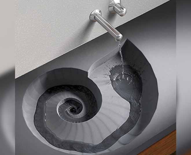bathroom sink unique design 