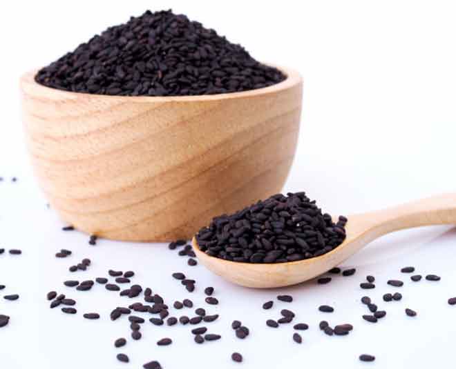 black sesame seeds