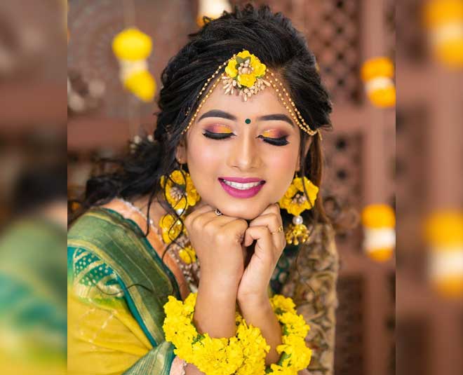 bridal wedding floral jewellery ideas 