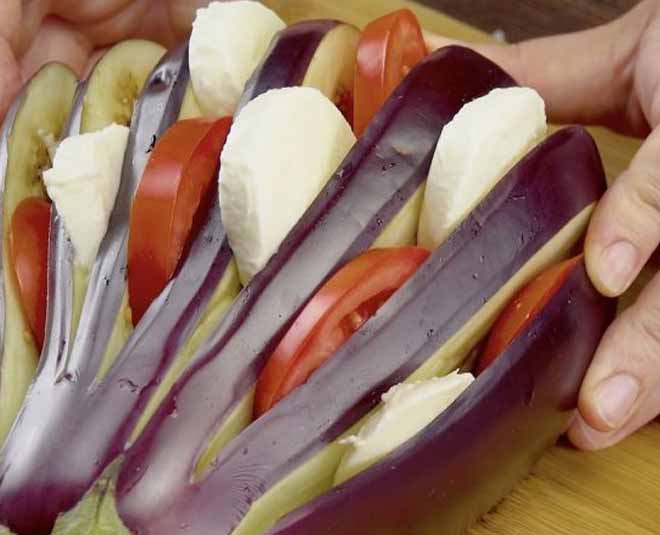 चीज़ी एगप्लांट- cheesy eggplant