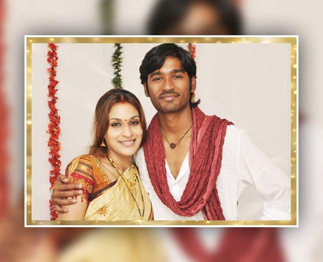 धनुष dhanush and his wife