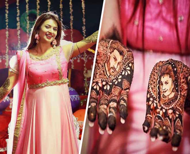 दिव्यंका त्रिपाठी- divyanka tripathi mehendi
